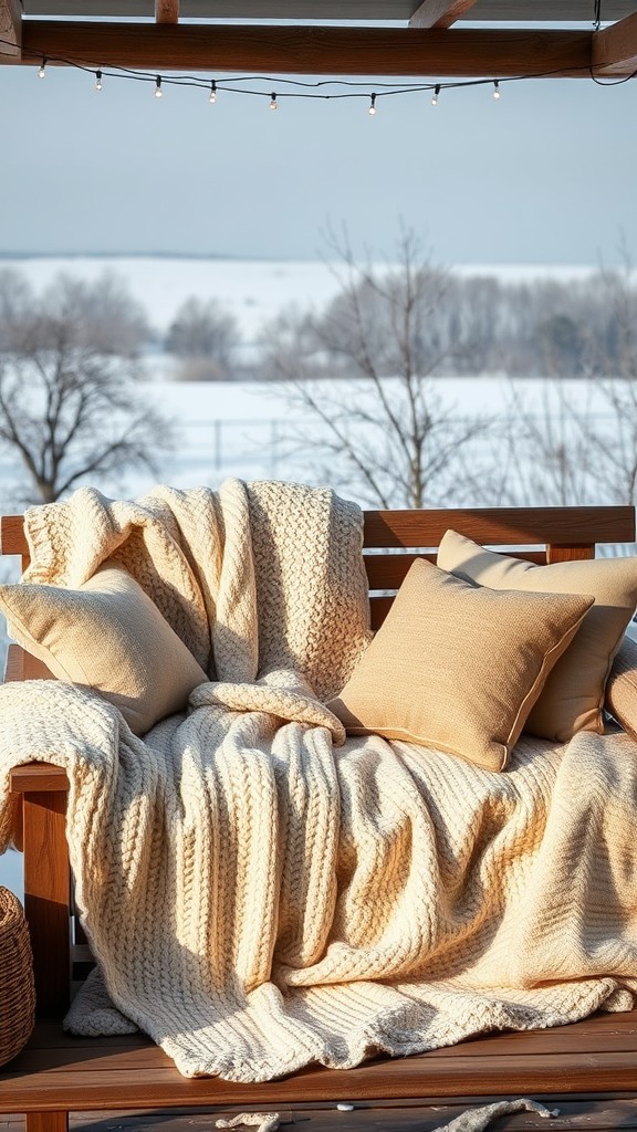 Blanket and pillow corner