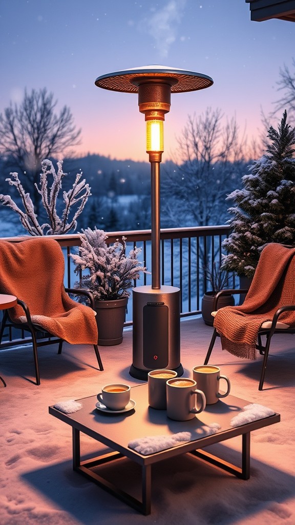 Outdoor heater options