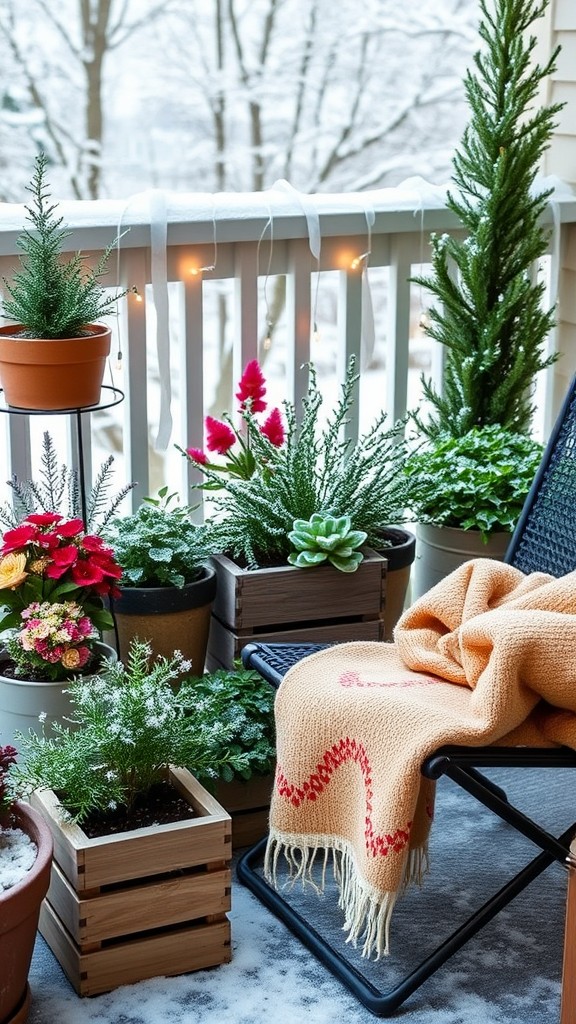 Incorporate seasonal planters