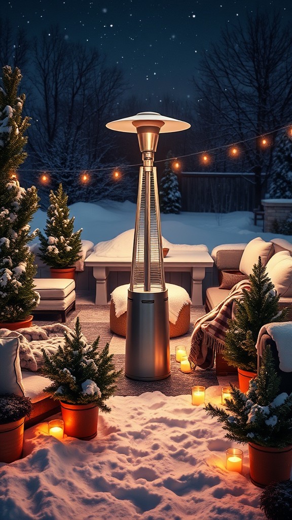 Incorporate outdoor heating