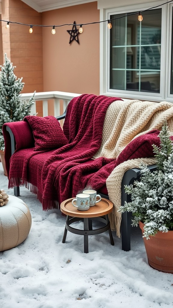 Decorative blankets and throws