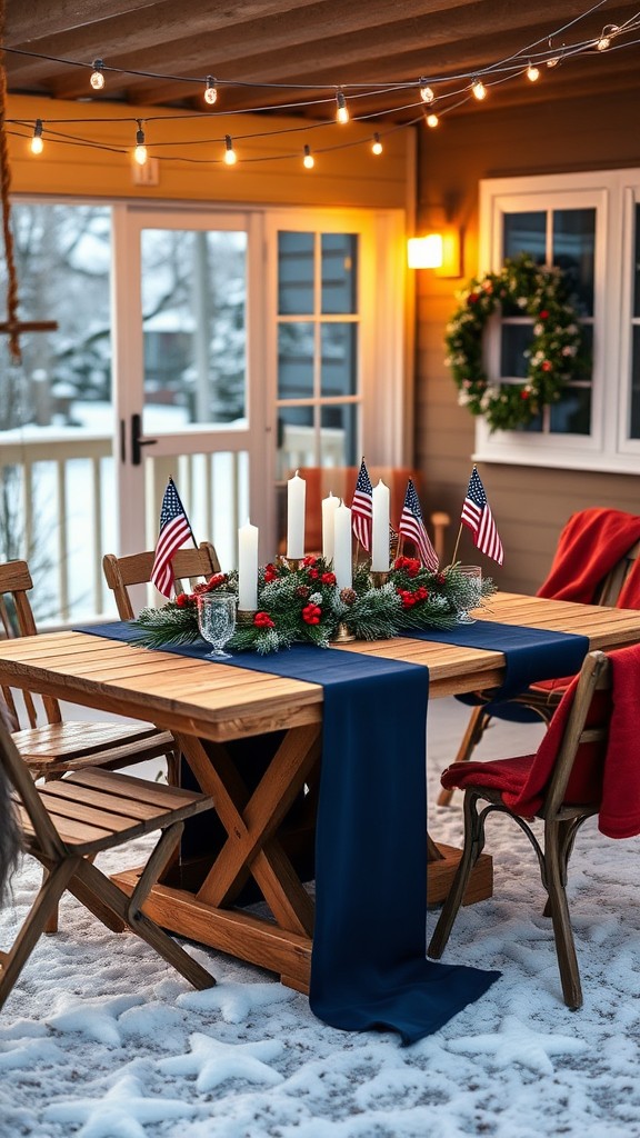 Patriotic holiday decor