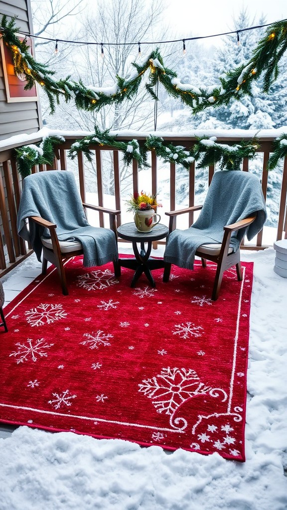 Seasonal themed rugs