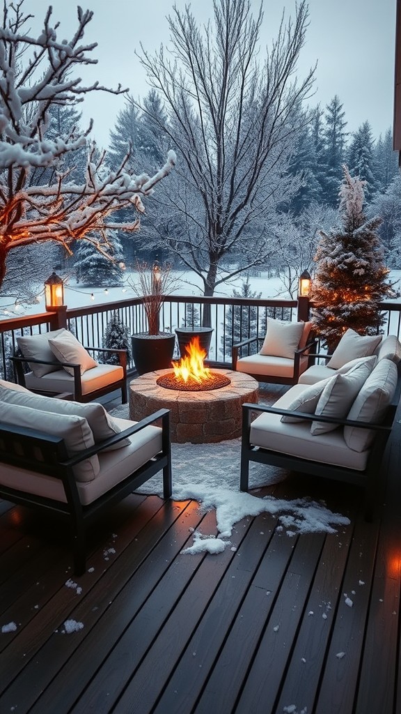 Heated lounge furniture