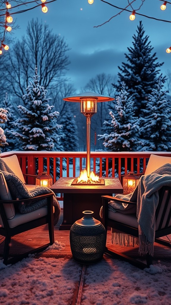 Electric patio heaters