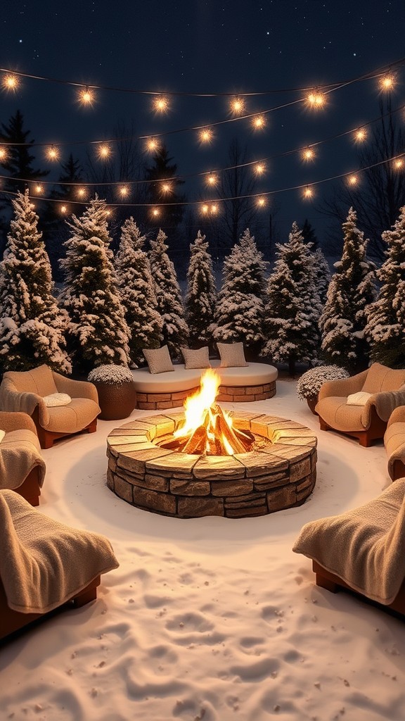 Cozy fire pits