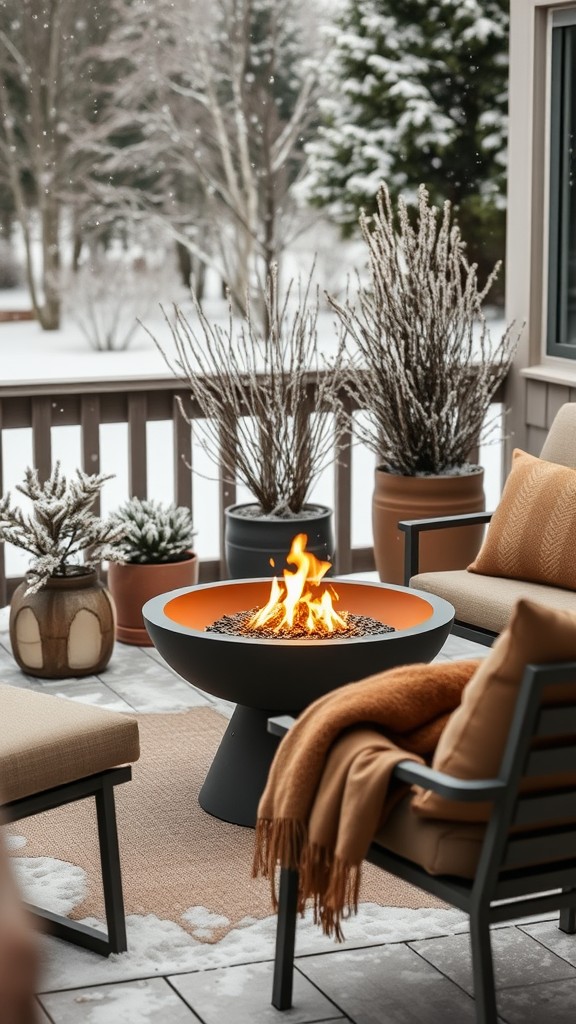 Table fire bowls