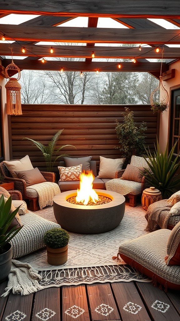 Add a fire pit