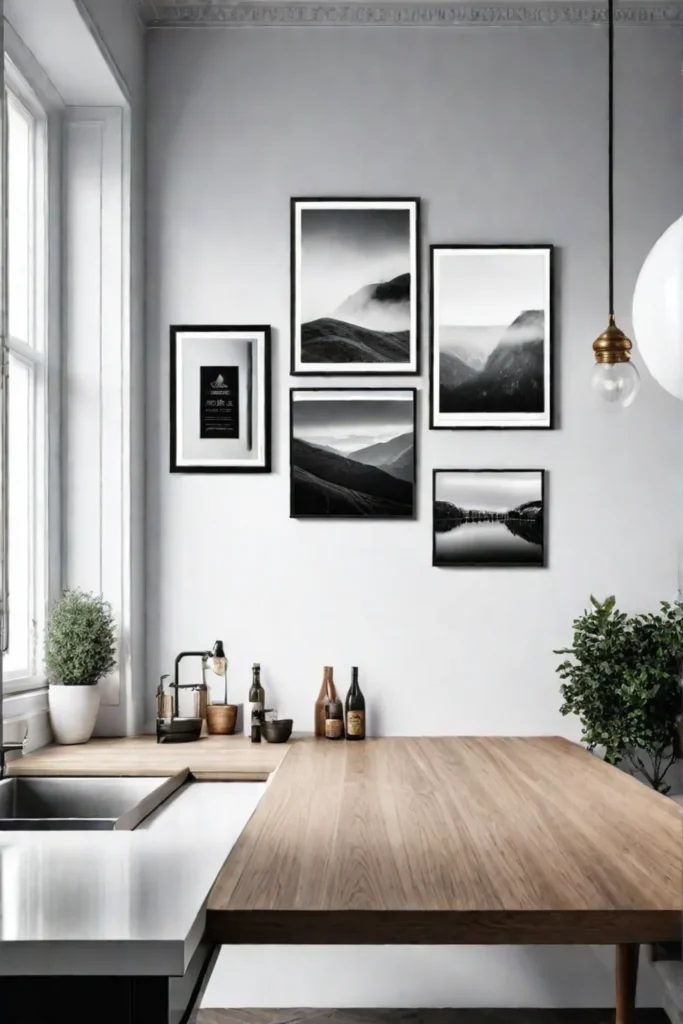 Minimalist gallery wall ideas