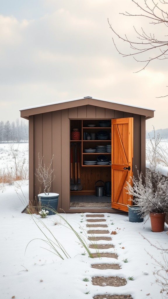 Purchase a garden shed