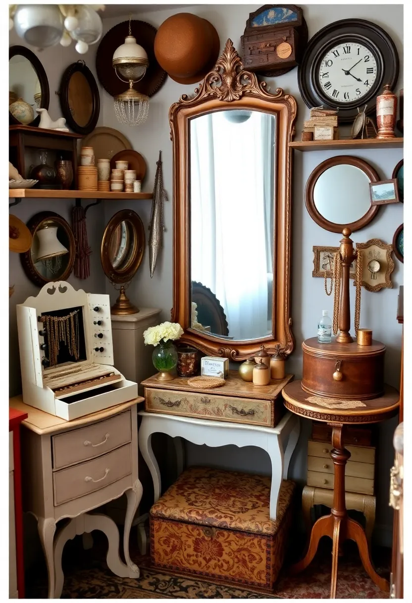 Vintage Dressing Room Inspiration: 15 Stunning Ideas for a Chic Room – 10. Unique Accessories