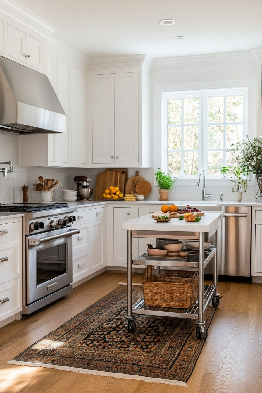 Divide your kitchen into functional zones