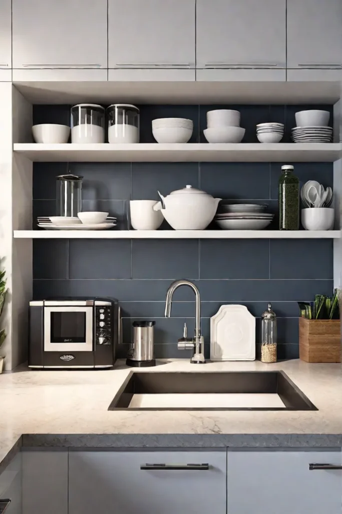 Organized and tidy kitchen