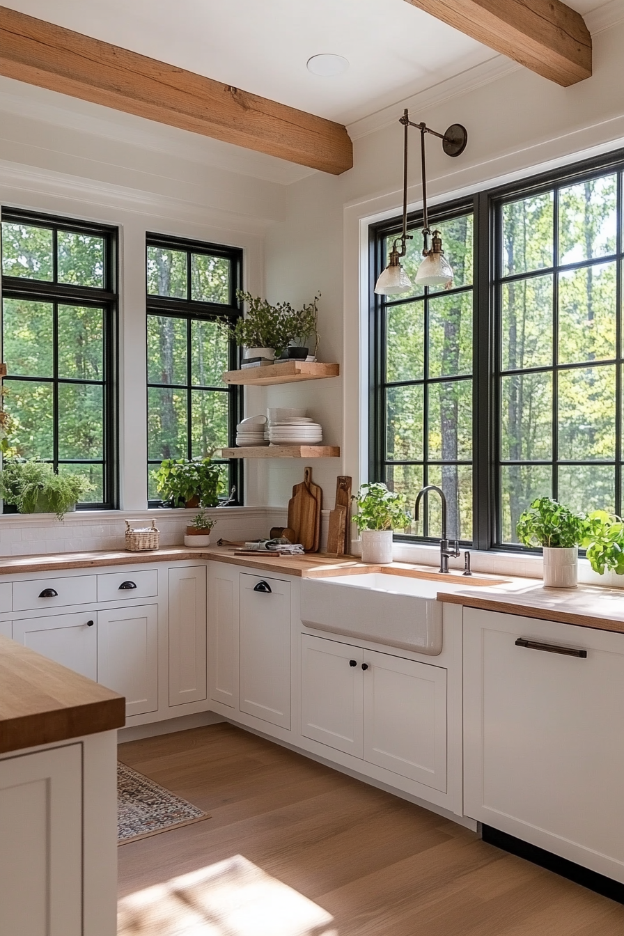 Butcher block countertops