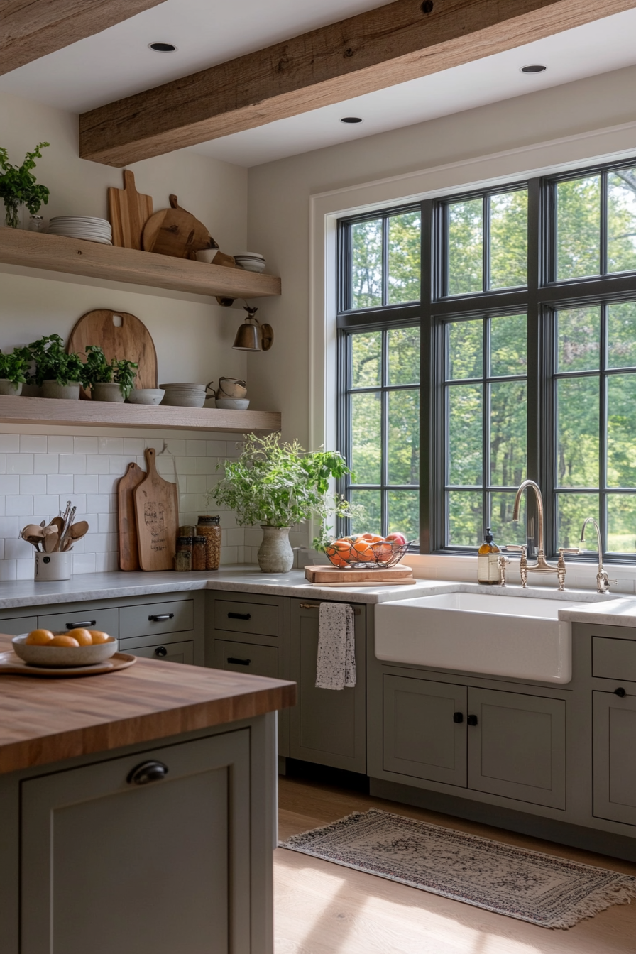 Butcher block countertops