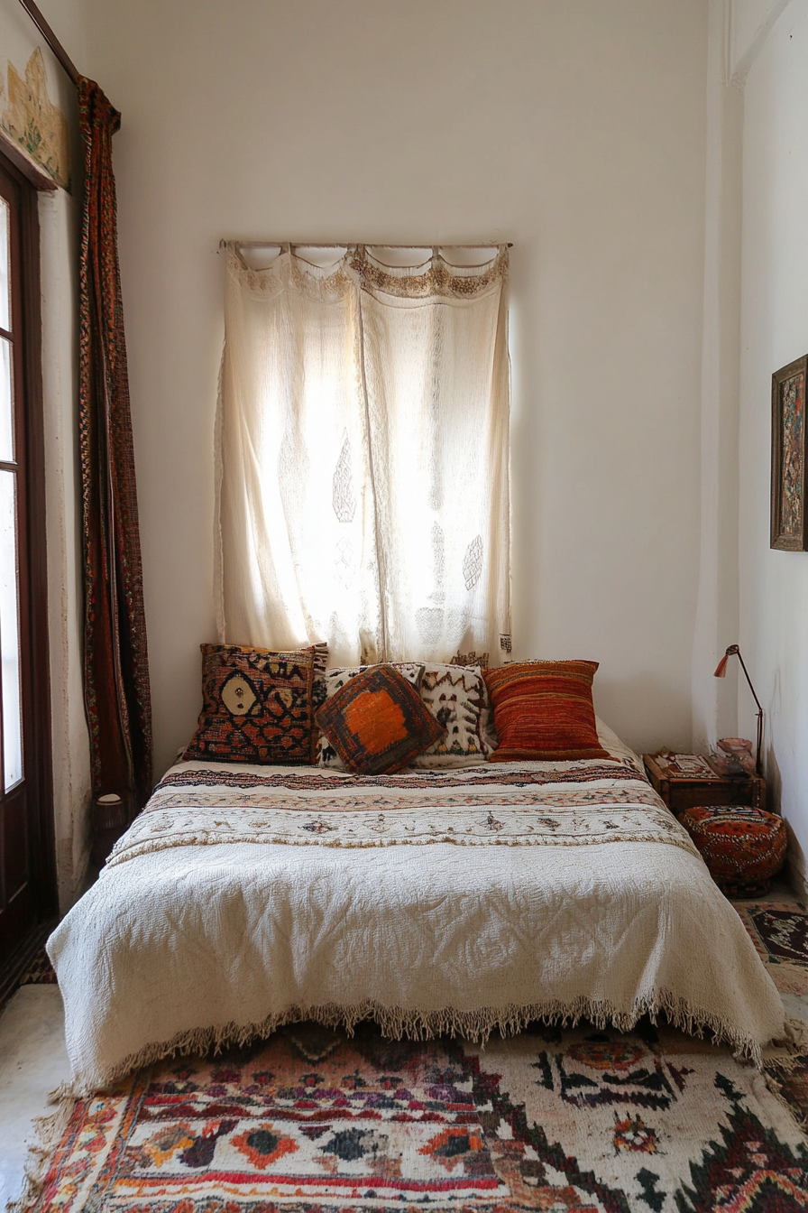 Luxurious Moroccan textiles and fabrics