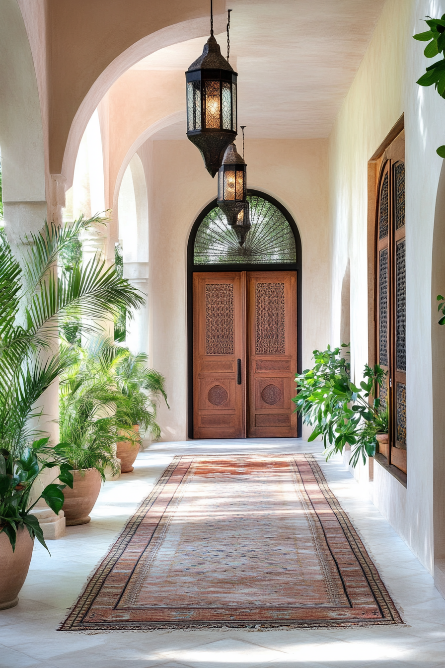 Moroccan arches and doors