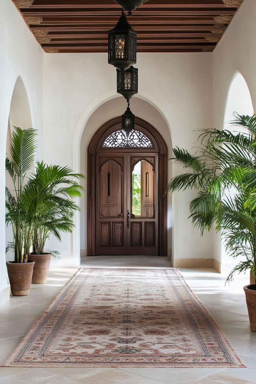 Moroccan arches and doors