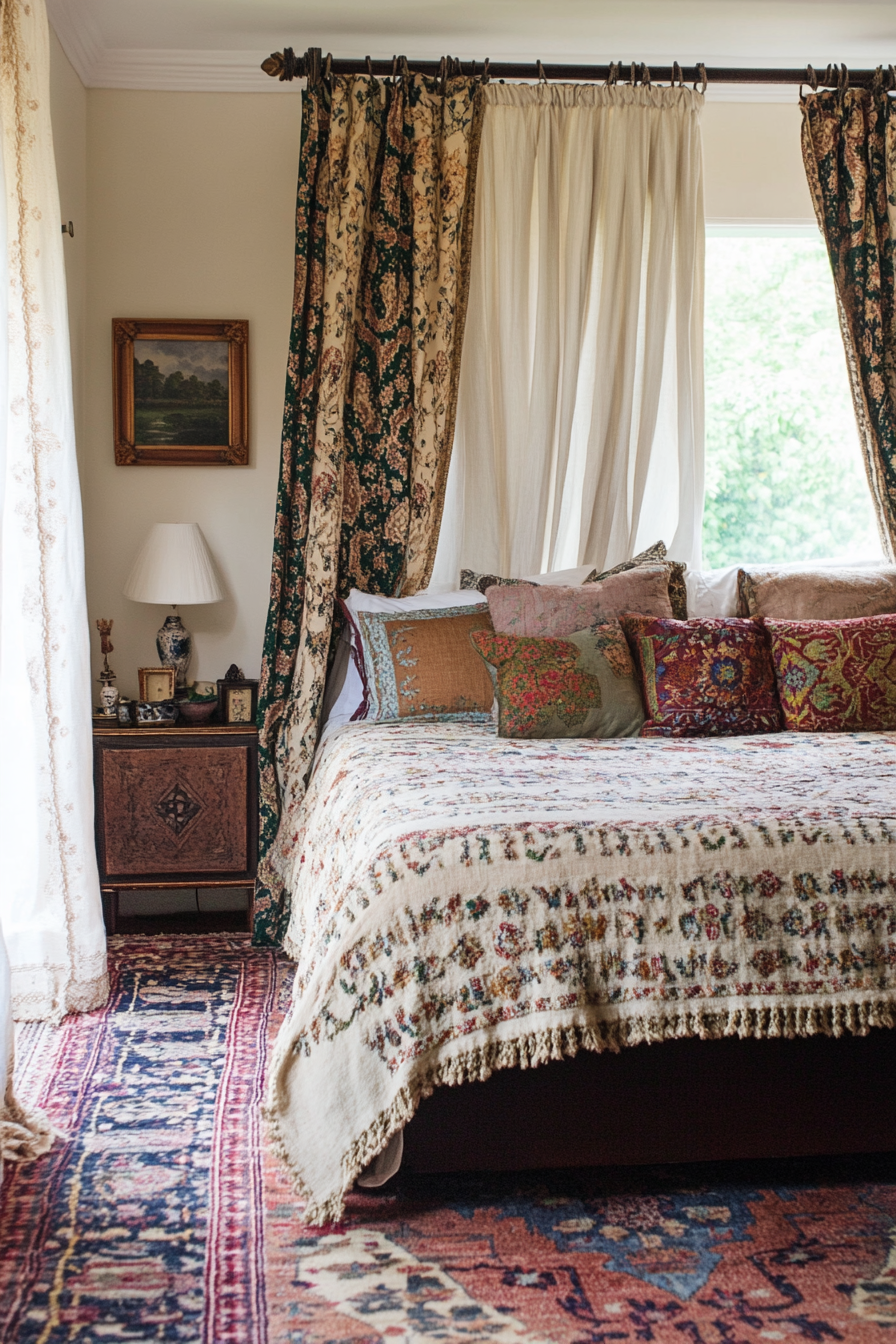 Luxurious Moroccan textiles and fabrics