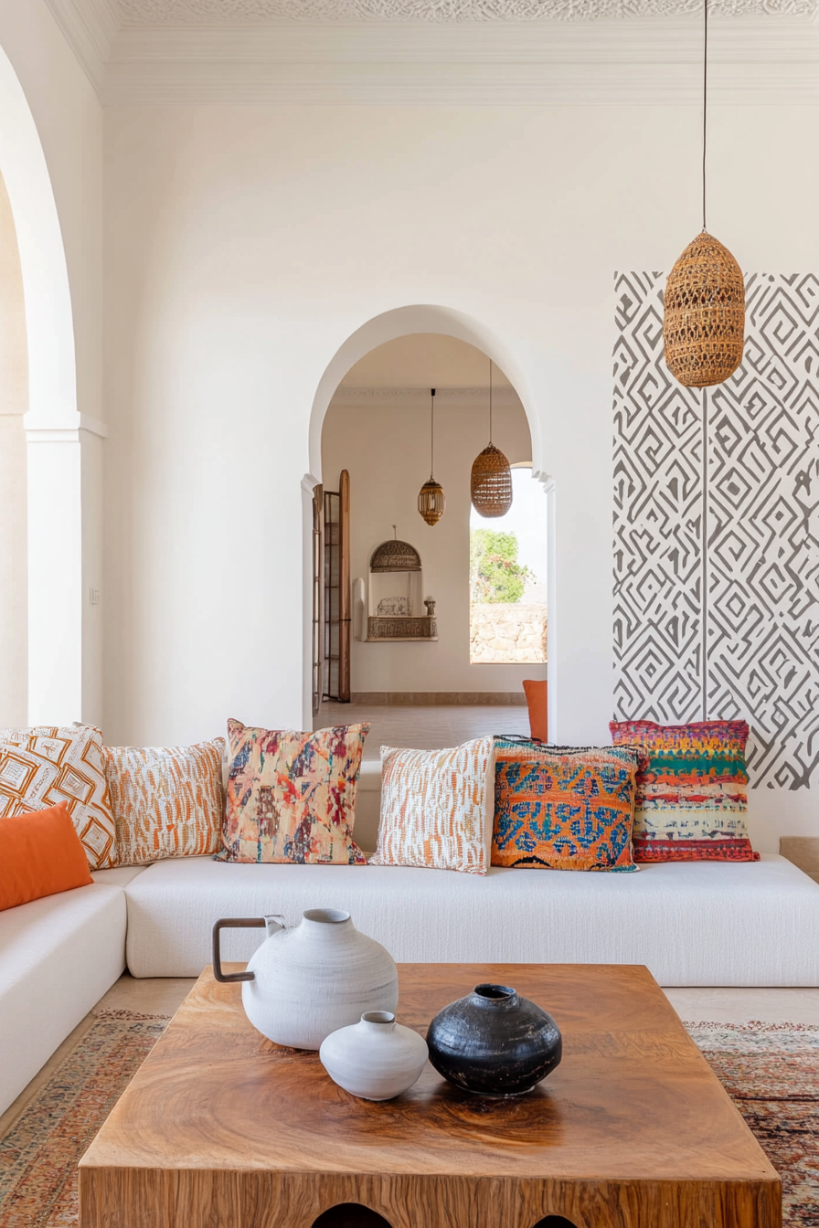 Exotic Moroccan patterns and wallpapers