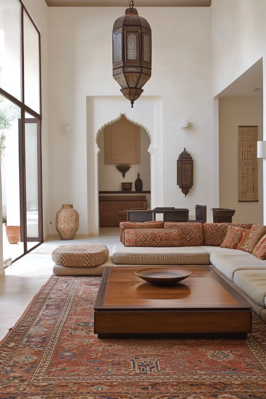 Traditional Moroccan patterns for upholstered furniture