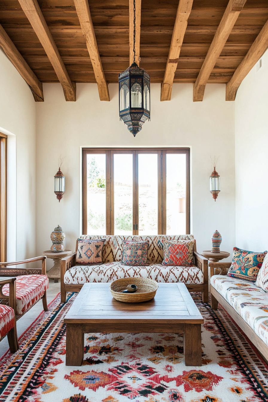 Traditional Moroccan patterns for upholstered furniture