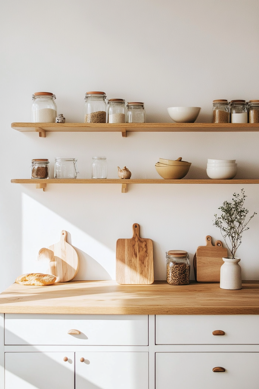 Functional and simple kitchen