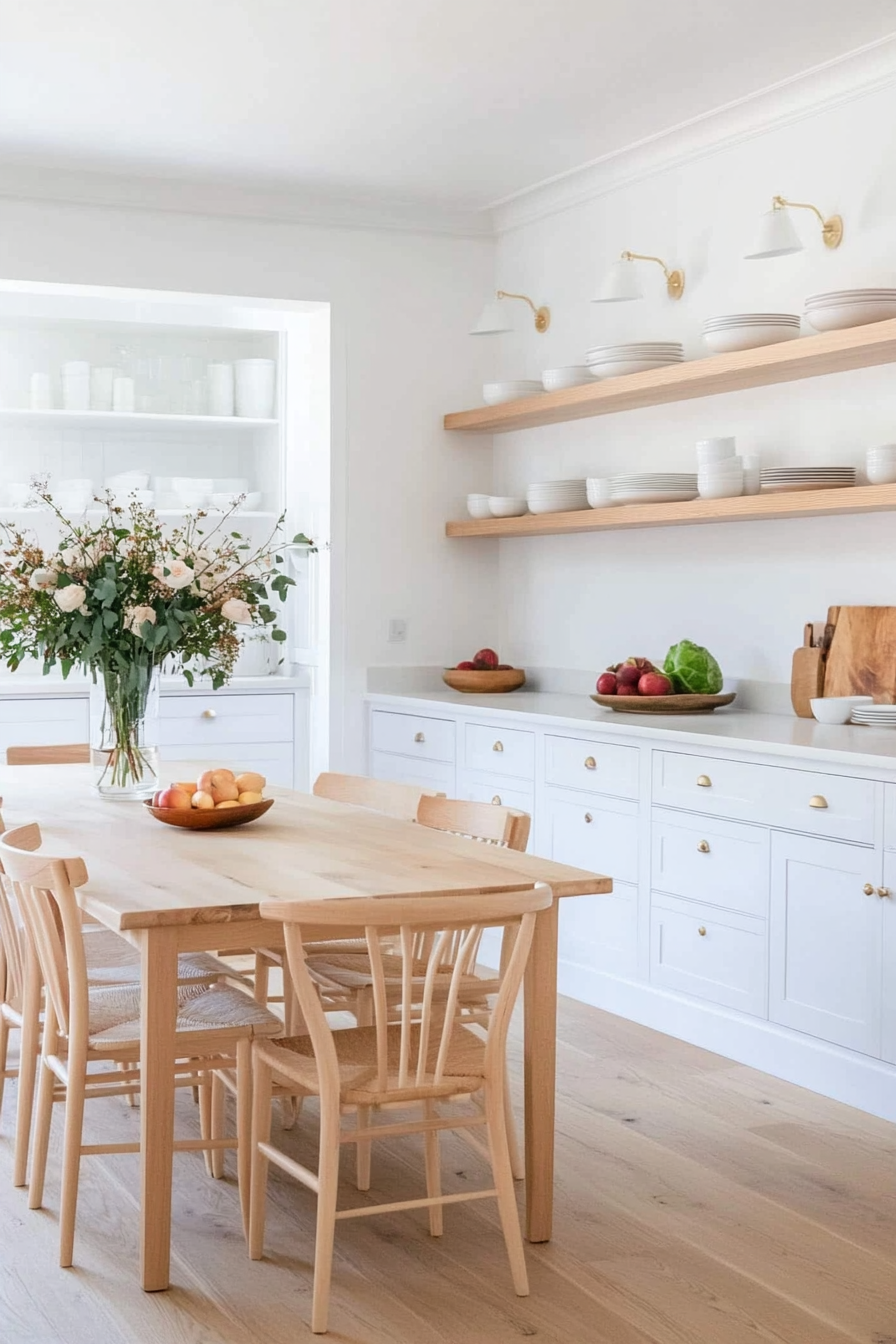 Functional and simple kitchen