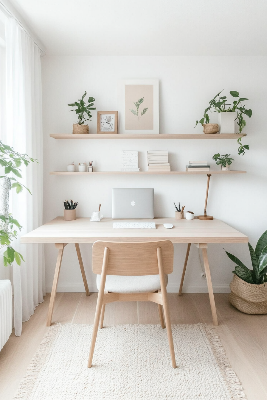 Quiet and productive home office