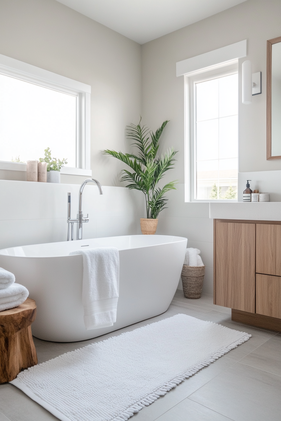 Bathroom with spa-like tranquility