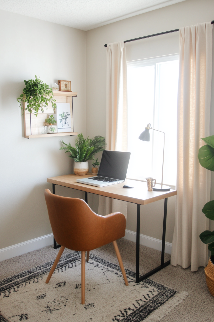 Quiet and productive home office