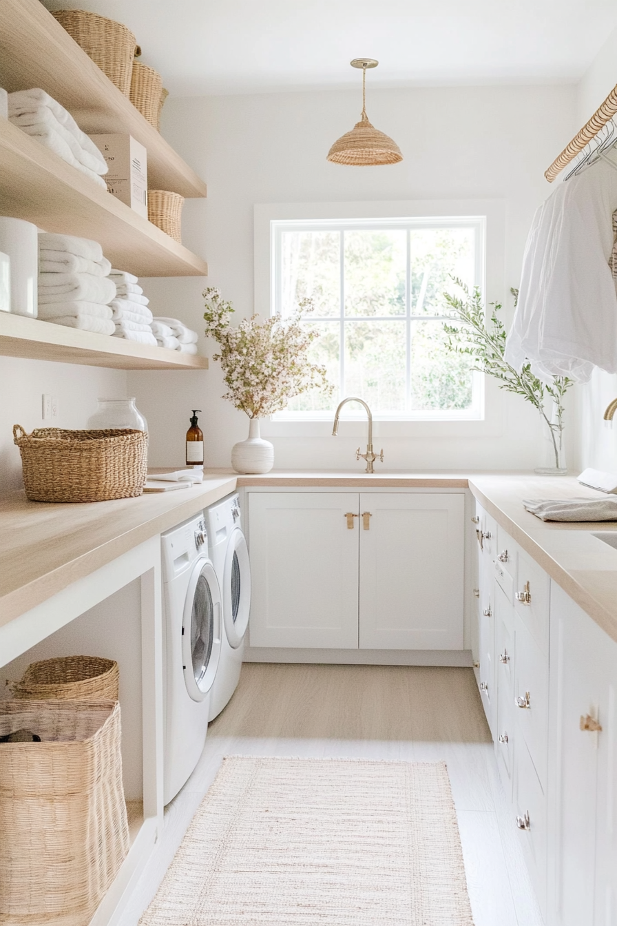 Efficient and stylish washroom