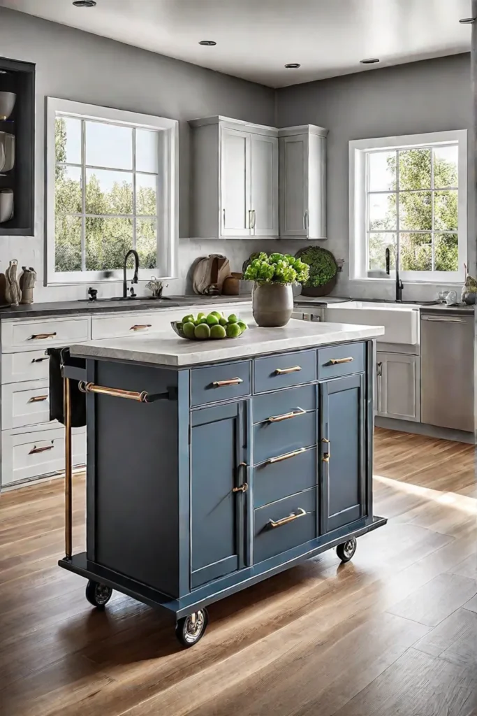 Functional kitchen island