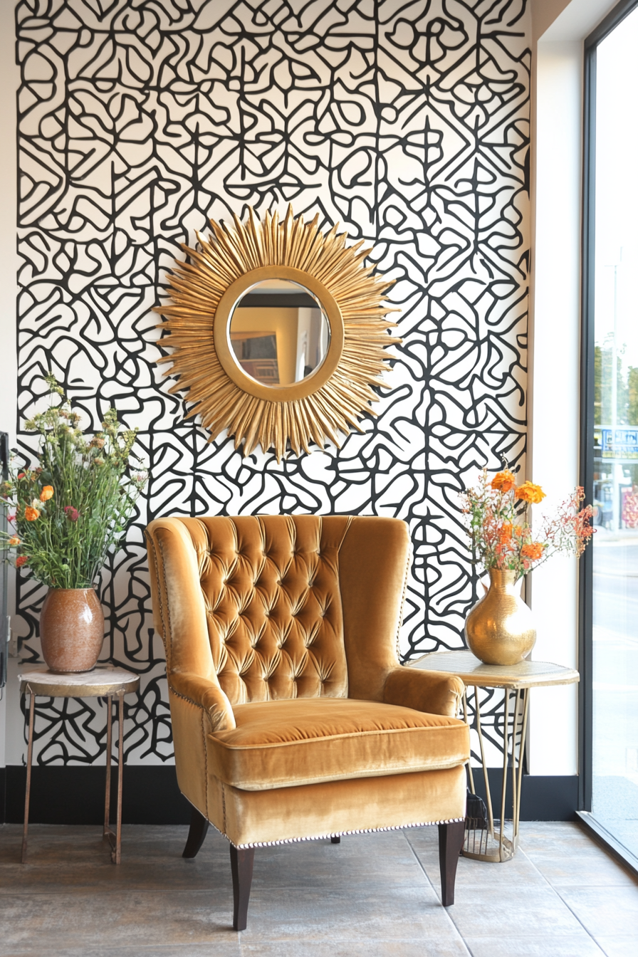 DIY projects with Art Deco motifs