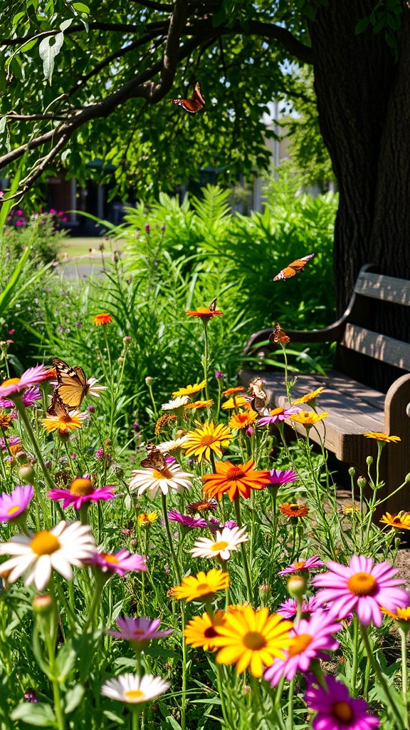 Create a butterfly garden