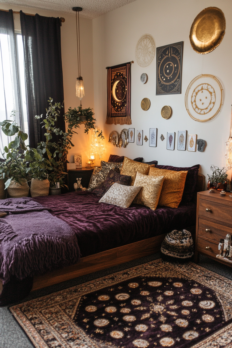 Hexenic Boho decor with mystical elements