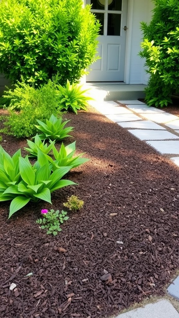 Use mulch for soil cover