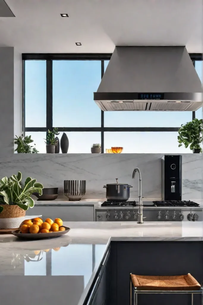 Intelligent kitchen entertainment with networked cooking and ambient lighting