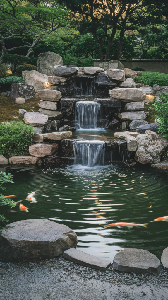 Incorporate a waterfall feature