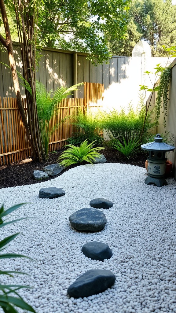 Incorporate a mini Zen garden