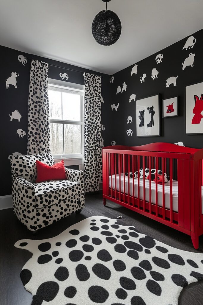 Dalmatian Welpenpielzimmer