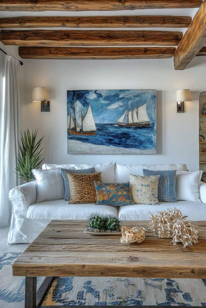 Living room on coasts