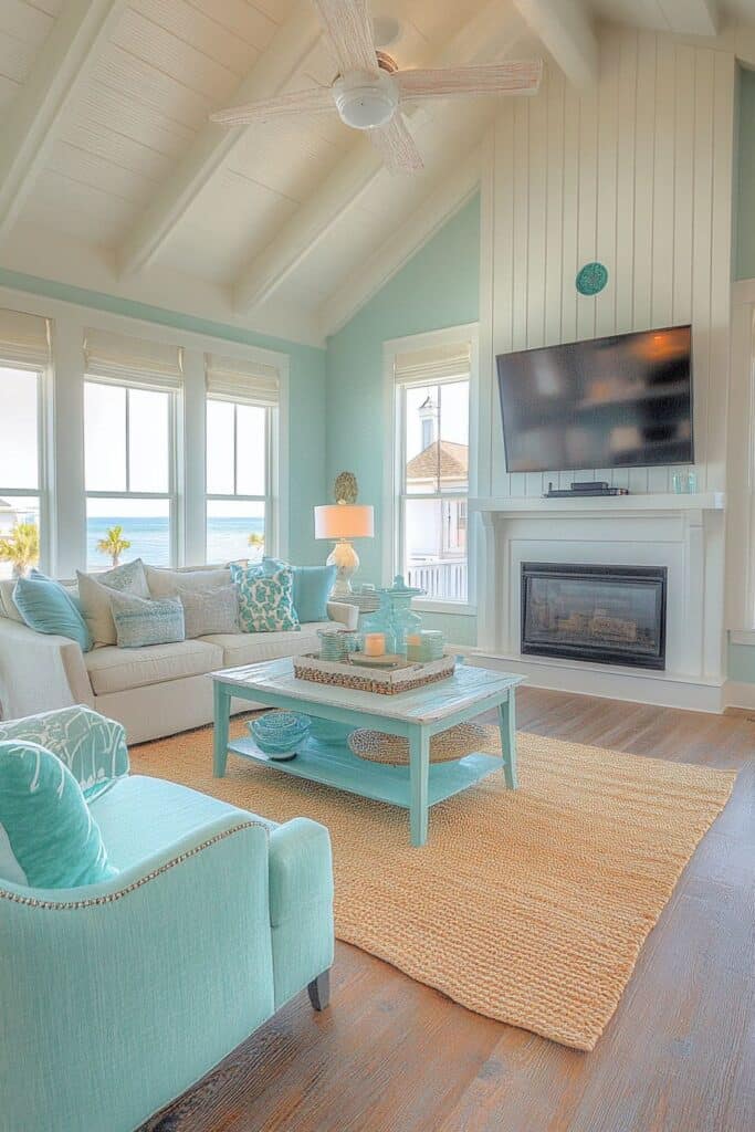 Living room on coasts