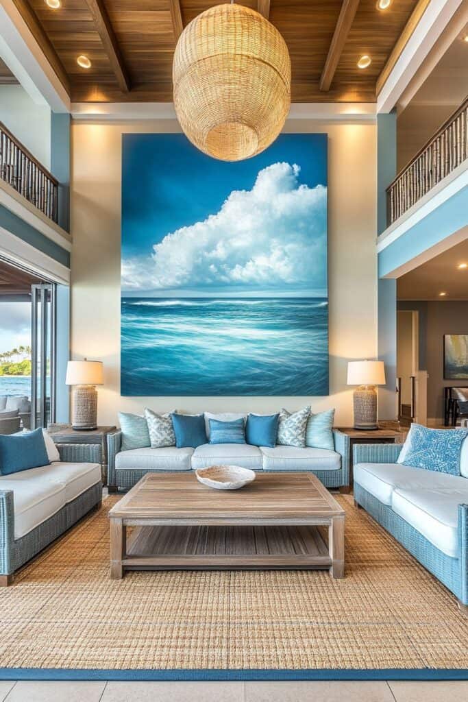 Living room on coasts