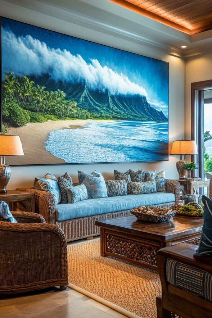 Living room on coasts