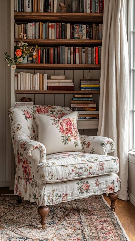 cozy farmhouse living room