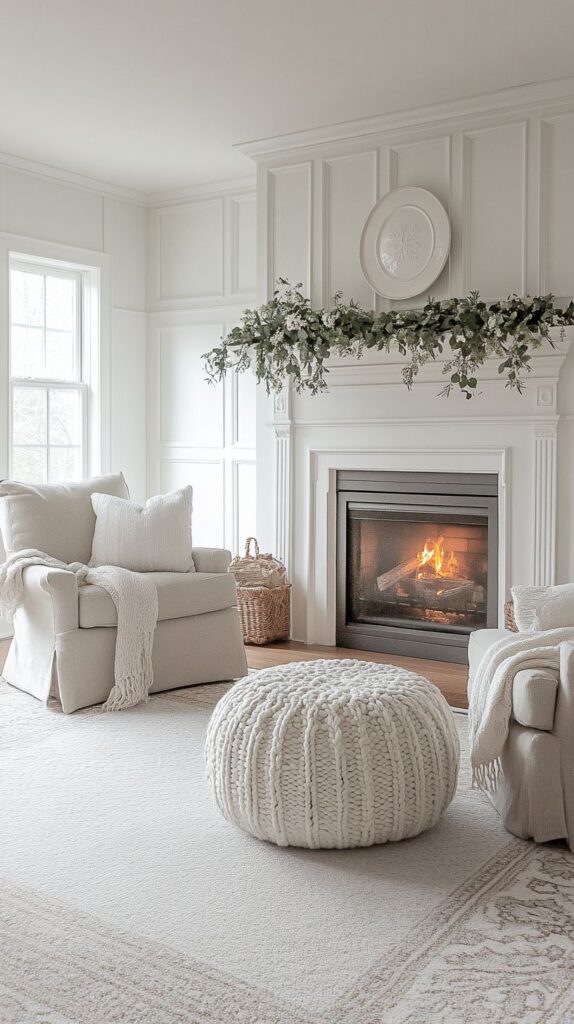 cozy farmhouse living room