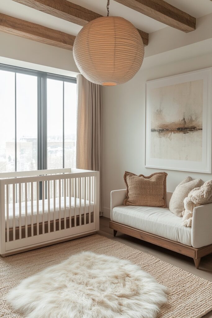 Geometric neutral children's room