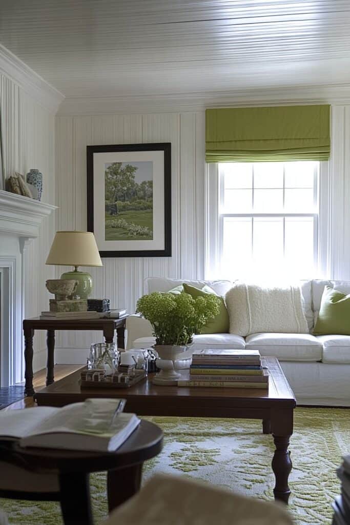 Green living room