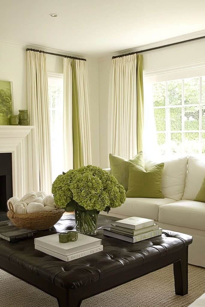 Green living room